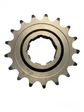 Звездочка 17 мотоцикл Иж оксидированная черная