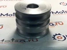 Шкив d25 мм ведущий 3-х ручейковый аллюминий шпонк