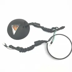 Зеркала 072 пластик круглые черные