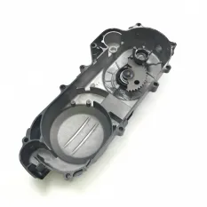 Крышка картера скутер GY6-50 левая короткая 10 с п