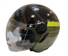 Шлем открытый Cobra EC H595 серый титан синий S