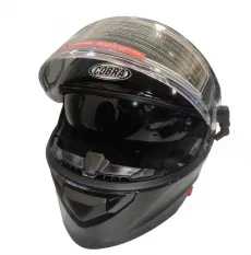 Шлем модулярный Cobra EC H271 черный глянцевый L