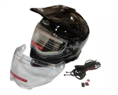 Шлем кроссовый Cobra EC H331 черный с подогревом в