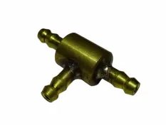 Тройник для бензошланга тонкий штуцерснегоход Бура