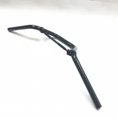 Руль Альфа черного цвета L-720mm d-22mm