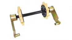 Вал Буран ведомый направляющий с балансирами 11020