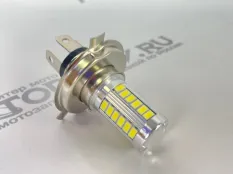 Лампа светодиодная LED 12V 35W H4 P43t 33SMD Фарна