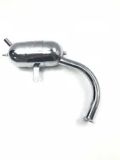 Глушитель веломотор №32 колено полукруг