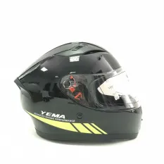 Шлем интеграл YM-832 Yamapa черно-желтый красный р