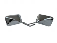 Зеркала d10 квадрат хром крепление угол honda sv40