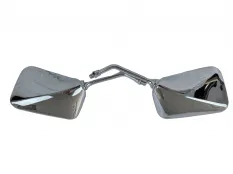 Зеркала d8 квадрат хром крепление угол