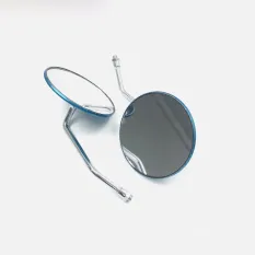 Зеркала d10 металл большие круглые хром