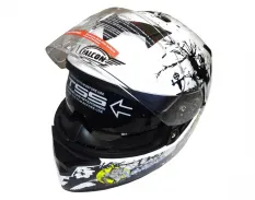 Шлем интеграл Falcon F702 размер M с очками