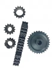 Набор Буран звезд 2х рядных 12,7мм шаг + цепь 72 з