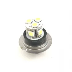 Лампа 12 В 8 светодиодов 5050SMD H7 фарная белая
