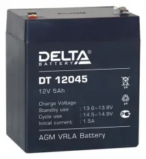 Аккумулятор герметичный 12В 4.5Ач DELTA DT12045 AG