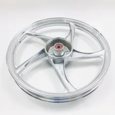 Диск 1.6-17 задний литой Альфа Shuriken серебристы