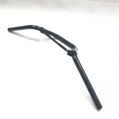 Руль Альфа черного цвета L-720mm d-22mm
