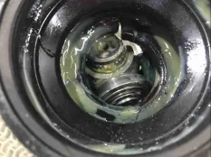 Полуось передняя левая (приводной вал, ШРУС) Honda Civic