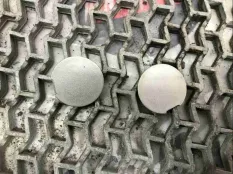 Заглушка (решетка) в бампер задний Honda Civic