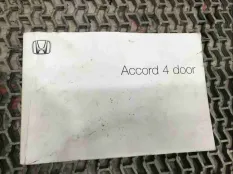 Руководство по эксплуатации (сервисная книжка) Honda Accord
