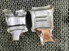 Защита (экран) выпускного коллектора Acura MDX