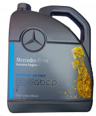 МАСЛО МОТОРНОЕ MB 229.5 SAE 5W-40 5Л MERCEDES-BENZ