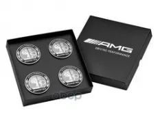Заглушка диска с гербом amg (к-т из 4 шт), диаметр