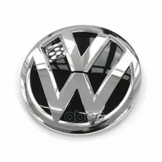 Эмблема VW чёрный глянцевый/полированный 5NA 853
