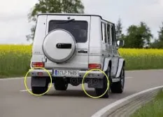БРЫЗГОВИК ЗАДНИЙ ПРАВЫЙ W463 A4608891005