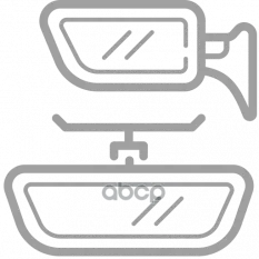 ЗЕРКАЛО БОКОВОЕ В СБОРЕ A 463 810 95 16 9197