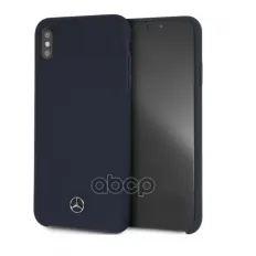 Чехол iphone xs max silicone,темно-синий
