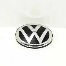 Эмблема VW блестщий chrom/чёрный, шт 5NA853601JZA