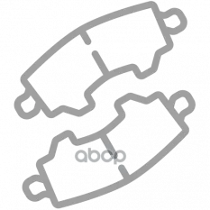 КОЛОДКИ ТОРМОЗНЫЕ ПЕРЕДНИЕ A0004203903