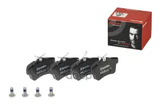 Колодки тормозные, комплект задний P61114 Brembo