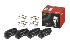 "Колодки тормозные задние" P59059 Brembo
