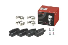 Колодки тормозные, комплект задний P24075 Brembo