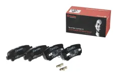 Колодки тормозные, комплект задний P54034 Brembo