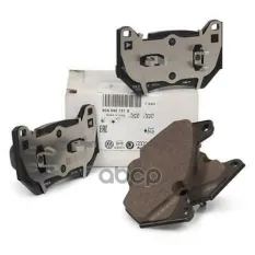 Колодки тормозные передние, AUDI 80A698151B VAG