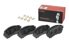 Колодки тормозные, комплект передний P49048 Brembo