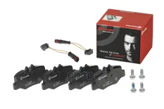 Колодки тормозные, комплект задний P50051 Brembo
