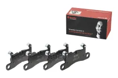 Колодки тормозные, комплект задний P65027 Brembo