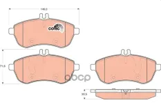 Тормозные колодки GDB1736 GDB1736 TRW