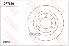 Диск тормозной передний TOYOTA LC Prado (J150)/
