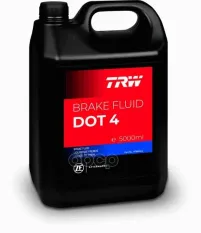 Жидкость тормозная TRW Brake Fluid DOT4 5 л