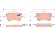 Тормозные колодки GDB1469 GDB1469 TRW