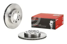 Диск тормозной передний 236mm вентилируемый