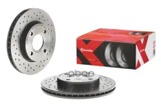 Диск тормозной передний 258mm вентилируемый Brembo