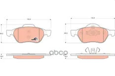 Тормозные колодки GDB1687 GDB1687 TRW