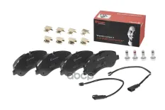 Колодки тормозные, комплект передний P24152 Brembo